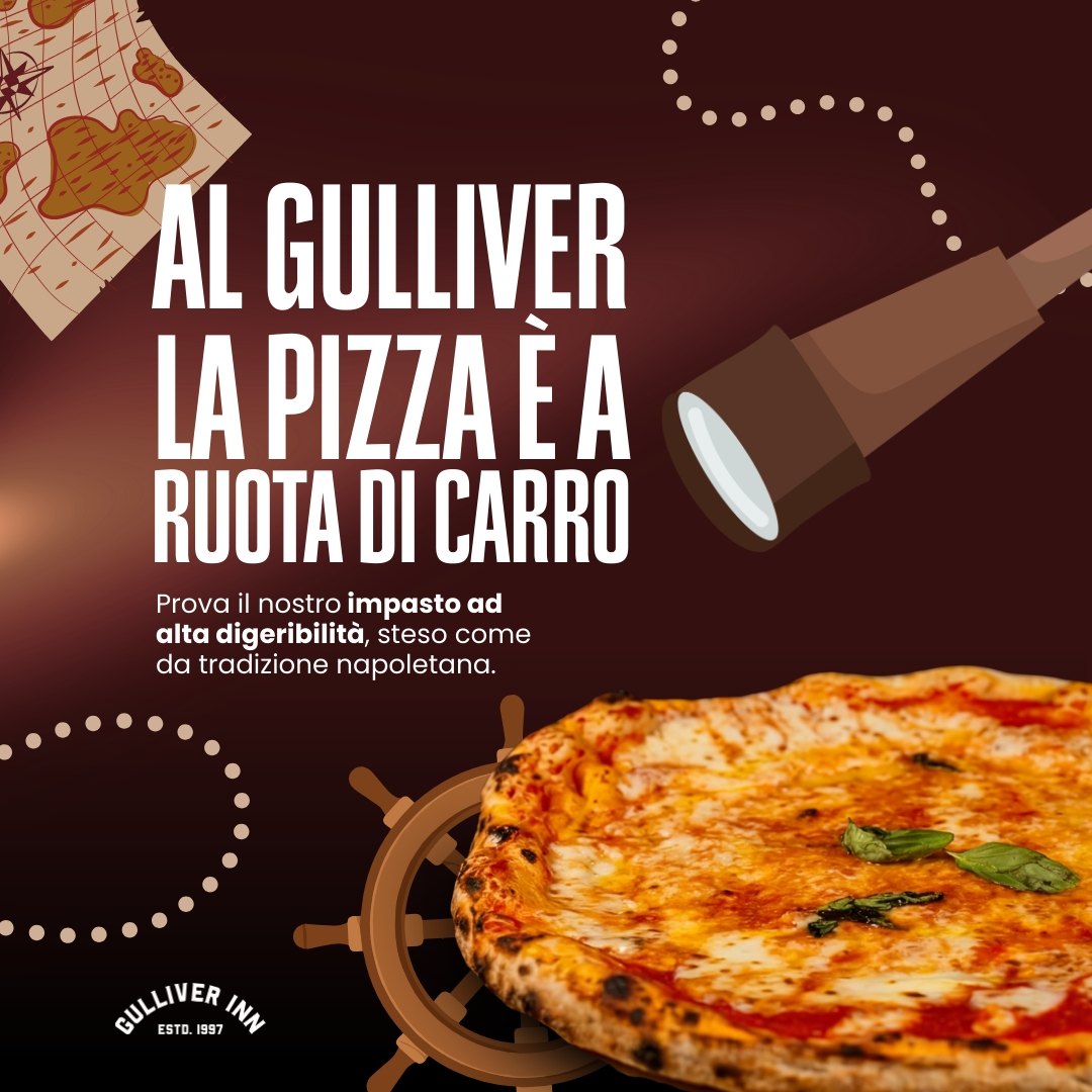 Pizza a ruota di carro
